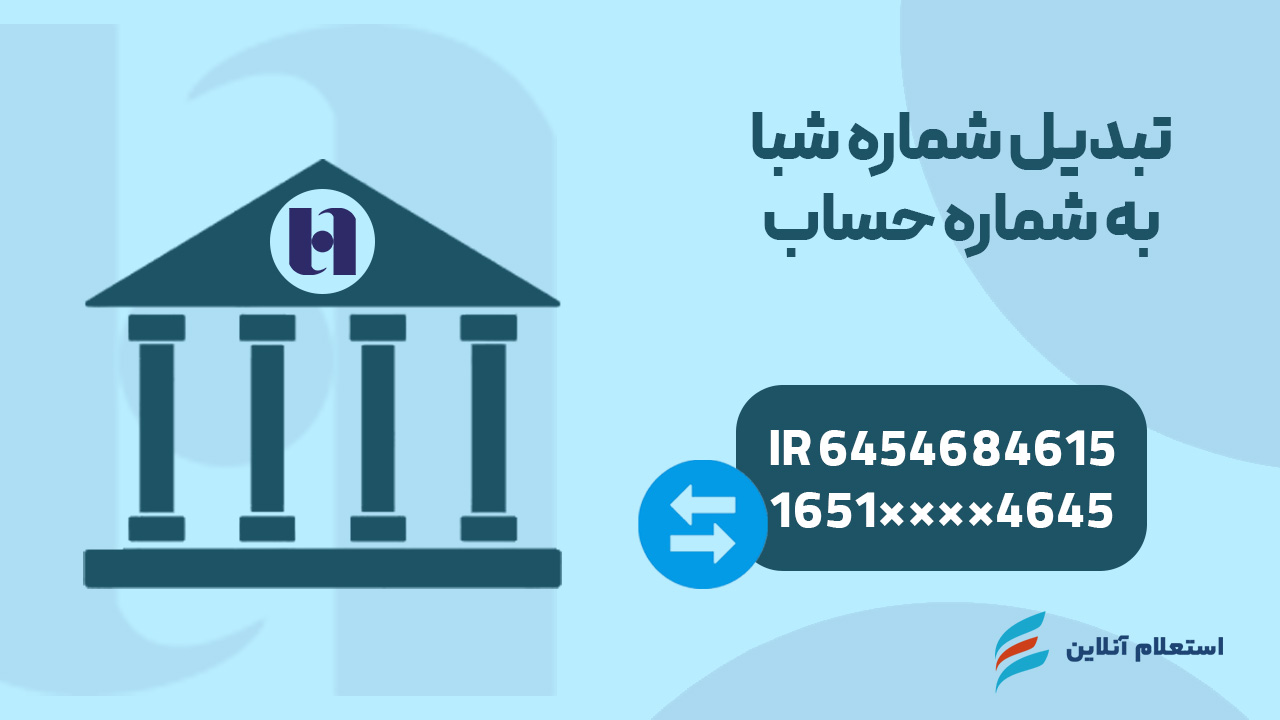 تبدیل شماره شبا به حساب بانک صادرات