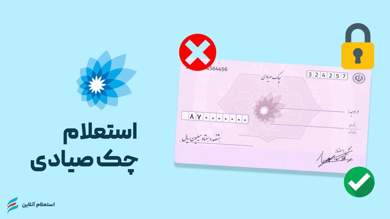  استعلام چک صیادی بانک سامان