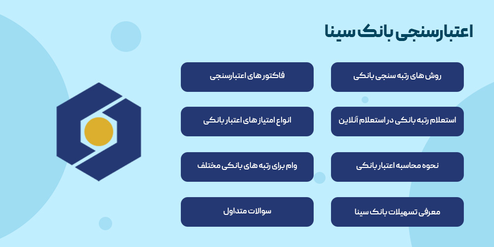 اعتبار سنجی بانکی سینا